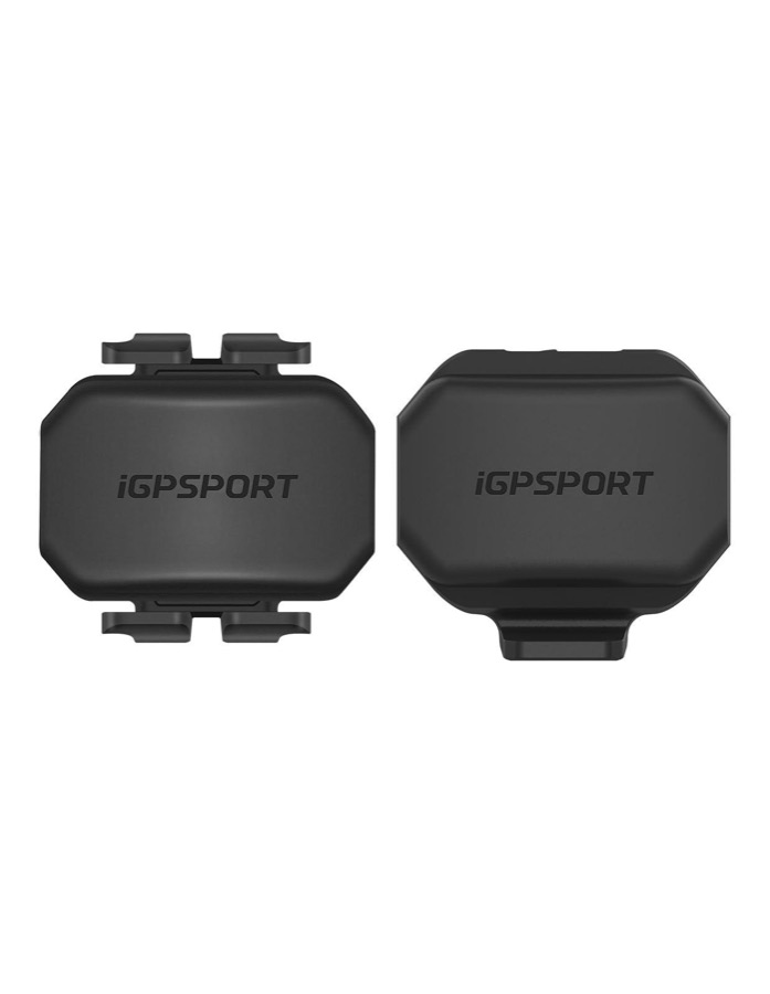 Bike Speed Cadence Sensor, Wireless IPX7 Waterproof Bluetooth ANT+ 300H Battery Life Bicycle Computer Sensor (CAD70+SPD70)