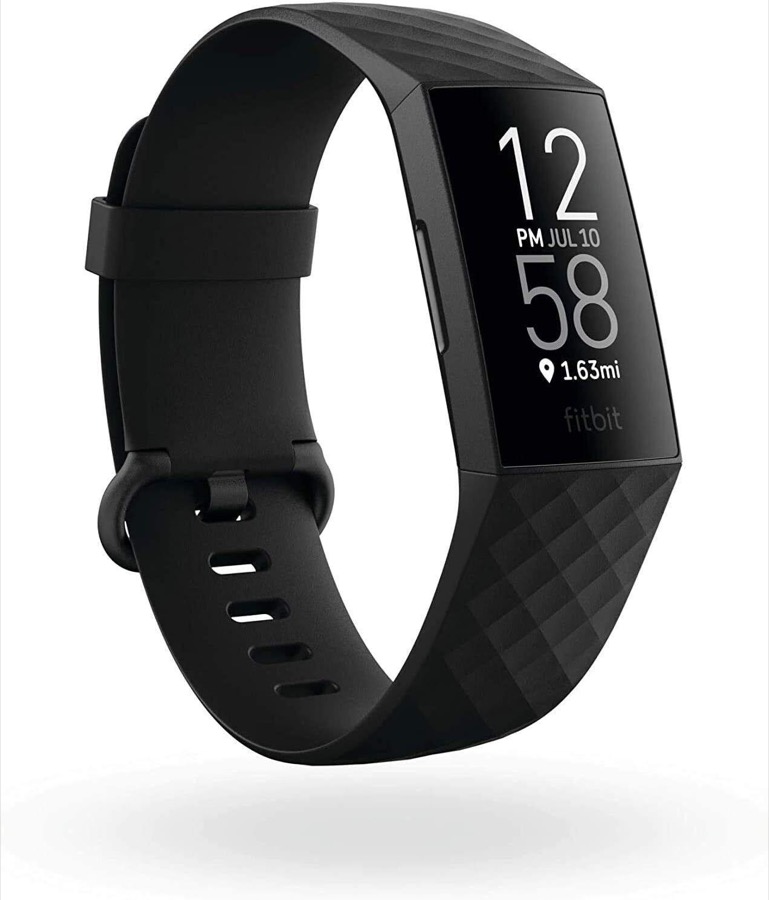 Charge 4 Fitness and Activity Tracker with Built-in GPS, Heart Rate, Sleep & Swim Tracking, Black