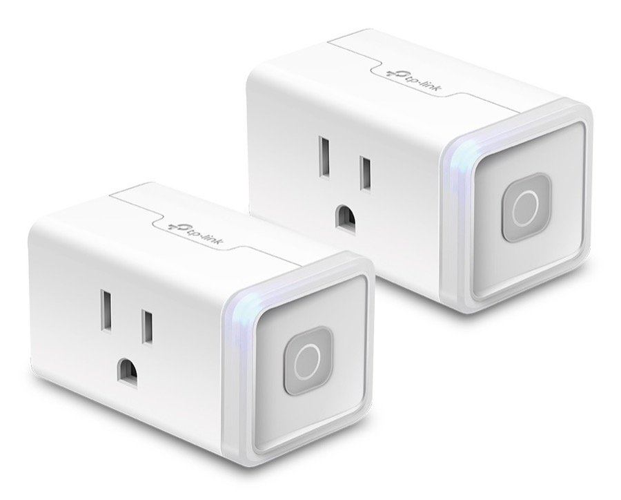 Kasa Smart WiFi Plug Lite by TP-Link (2-Pack) -12 Amp & Reliable Wifi Connection, Compact Design, No Hub Required, Works With Alexa Echo & Google Assistant (HS103P2), White