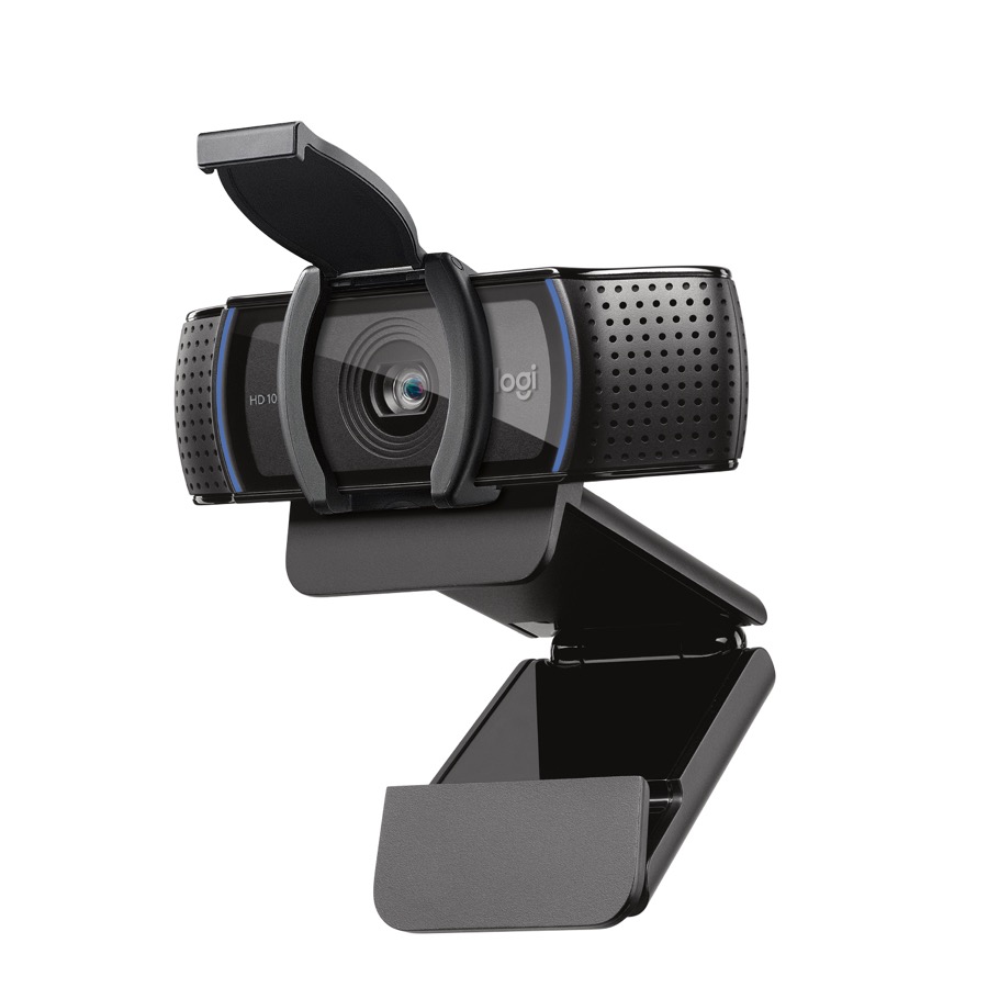 Logitech C920s HD Pro 1080p Webcam with Privacy Shutter, Stereo Mic, Full HD Video Calling & Streaming for PC/Mac