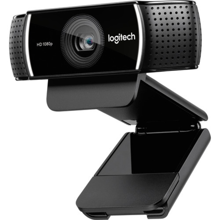 Logitech C922 Pro Stream Webcam 1080P Camera for HD Video Streaming & Recording 720P at 60Fps with Tripod Included