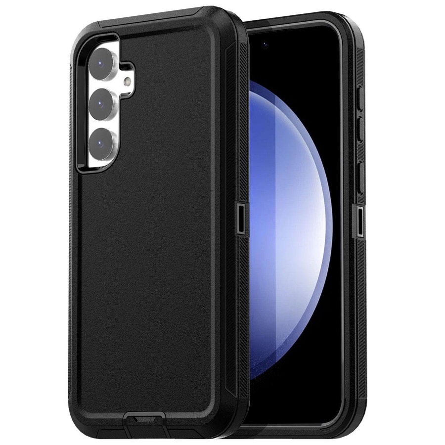 SZYG for Samsung Galaxy S23 FE 5G Case, Heavy Duty Shockproof Dropproof Rugged Protective Phone Case 3-Layer Protection Anti-dust Durable Cover for Samsung Galaxy S23 FE 2023 6.4 inch.
